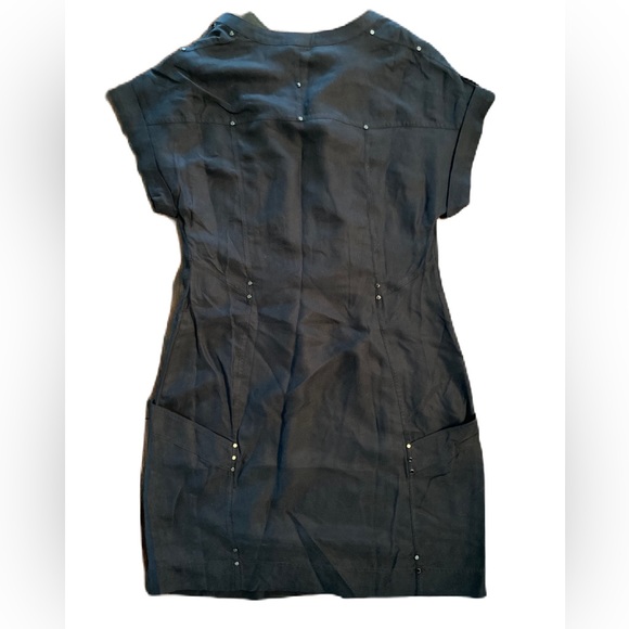 Kenneth Cole Black Studded Dress - Size XS - Picture 2 of 3